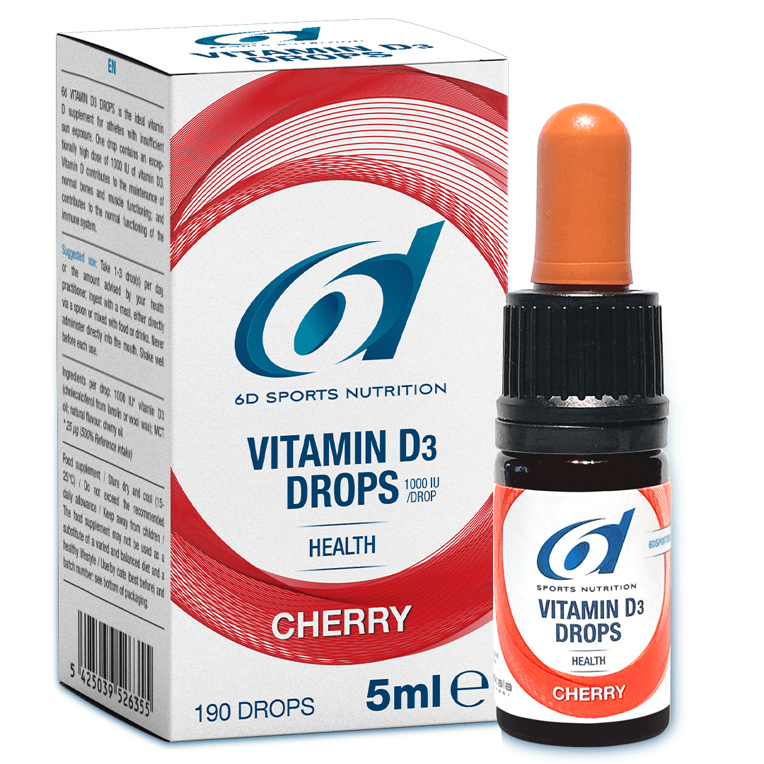 6D Vitamine D3 Cherry 190 druppels