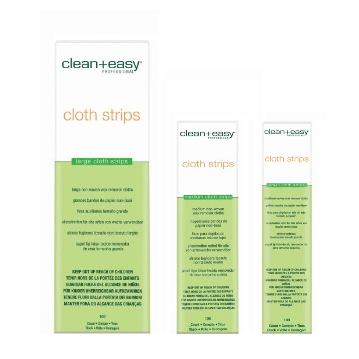 Clean & Easy Harsstrips 100 stuks