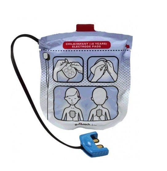 DEFIBTECH DEFIBRILLATIE ELEKTRODEN KIND AED VIEW