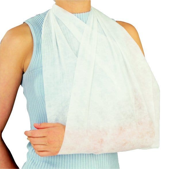 Driekante-doek-Mitella