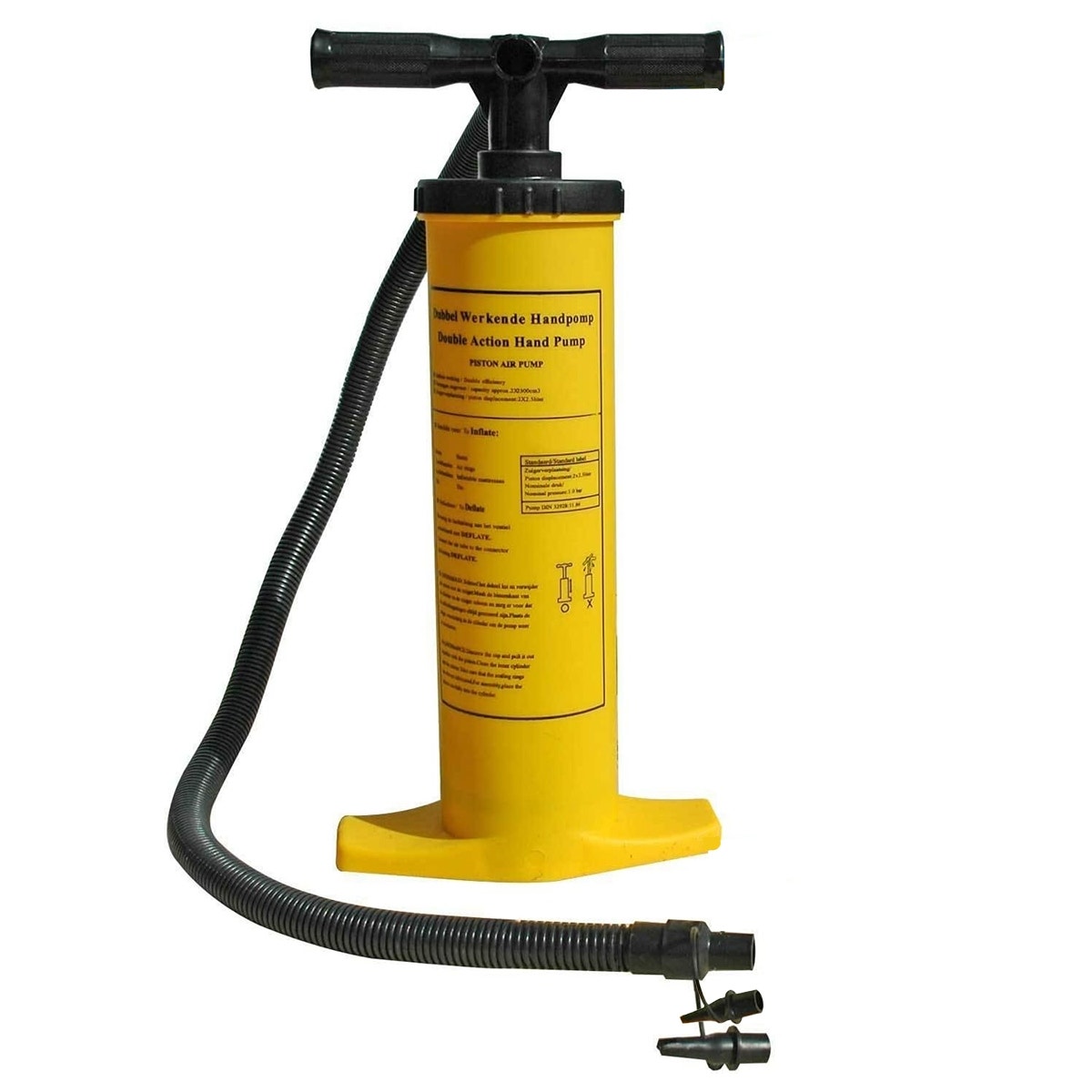Handpomp voor ABS ballen