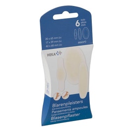HEKA Blarenpleister Assorti 6 stuks