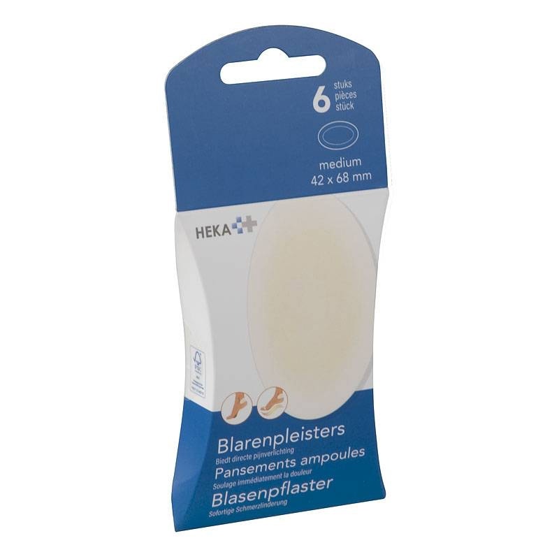 HEKA Blarenpleister Medium 6 stuks
