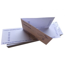 Afspraakkaartjes 100 stuks