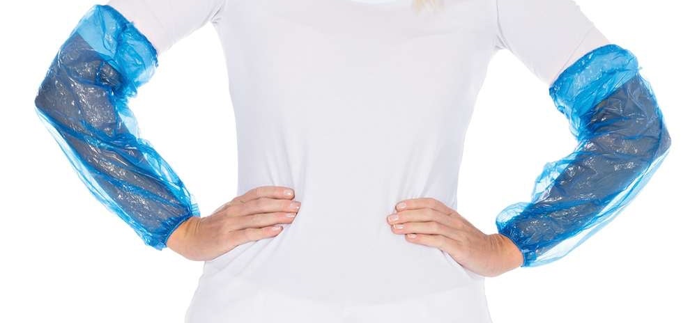 Mouwovertrek PE 100 stuks