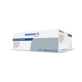 Optiplast Optiplast-C 10 cm x 4,5 m 12 stuks | Huidklevend windsel | Sportbase