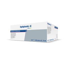 Optiplast Optiplast-E 10 cm x 4,5 m 12 stuks | Huidklevend windsel | Sportbase