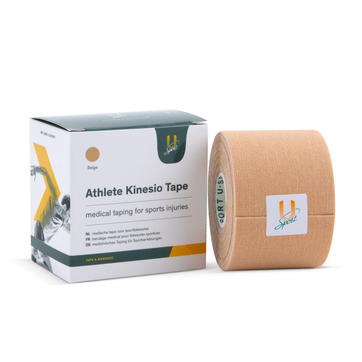 Athlete Kinesio Tape 5 cm x 5 m beige