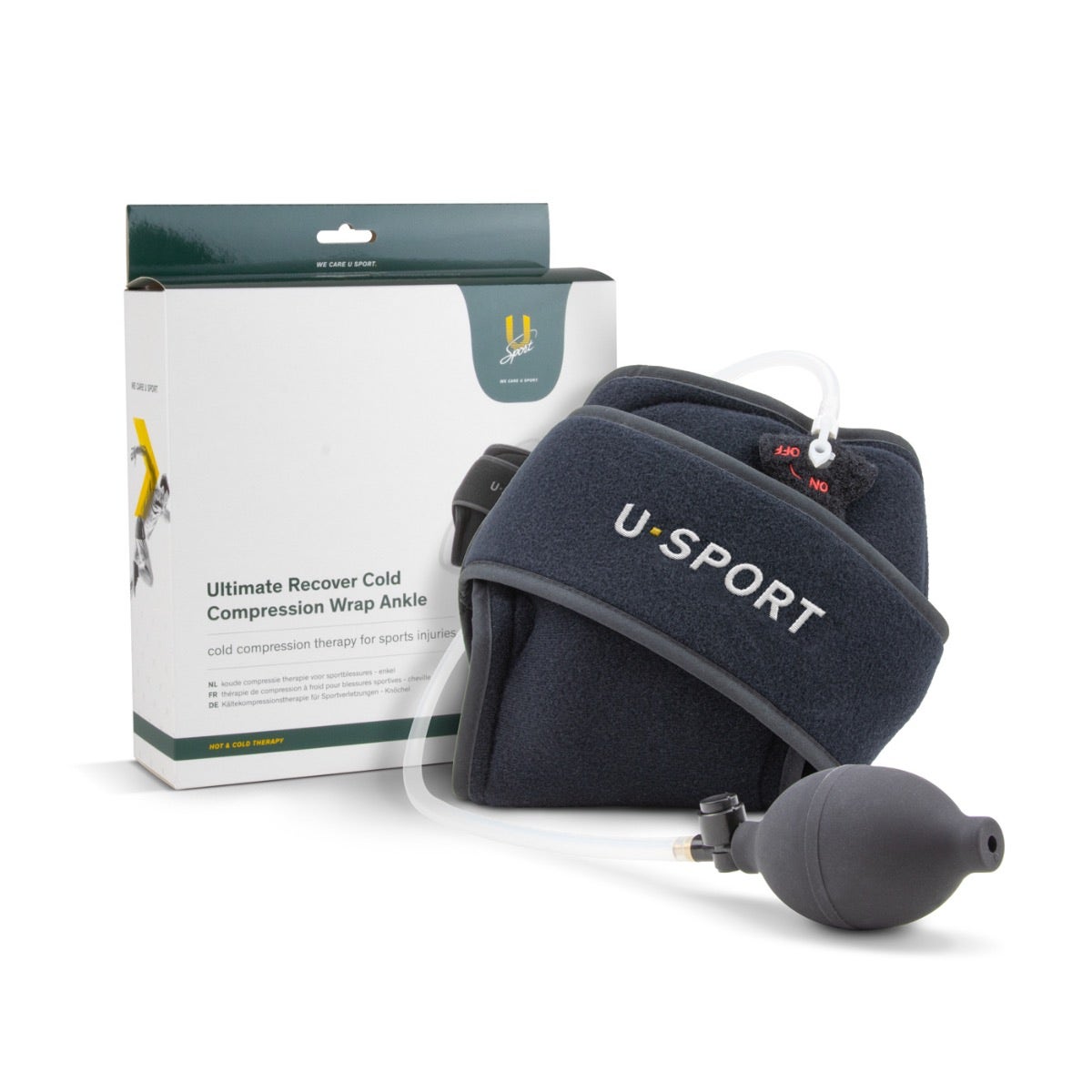 Ultimate Recover cold compression wrap Ankle