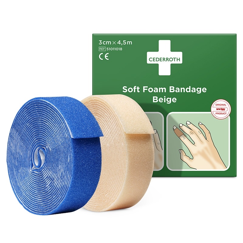 Soft Foam Bandage 3 x 450 cm