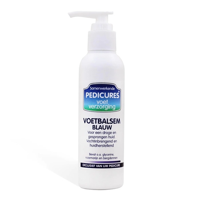 Samenwerkende Pedicures Voetbalsem blauw 500 ml