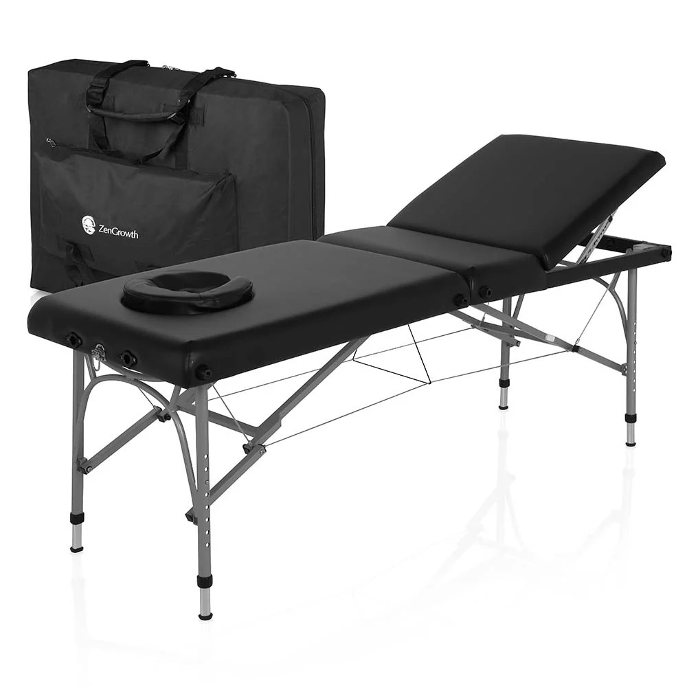 ZenGrowth Massagebank Athlete zwart